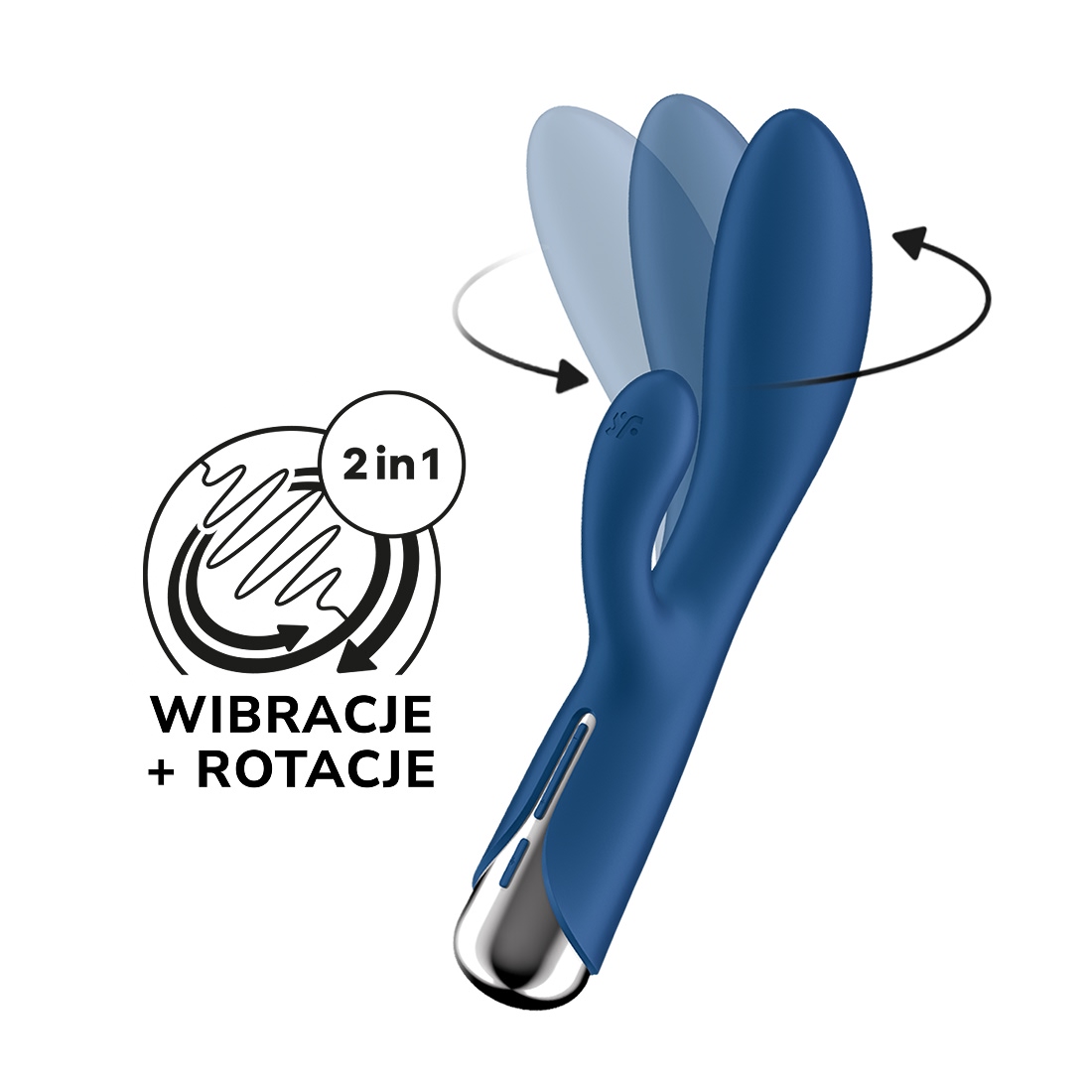 Satisfyer Spinning Rabbit rotujący wibrator króliczek 
