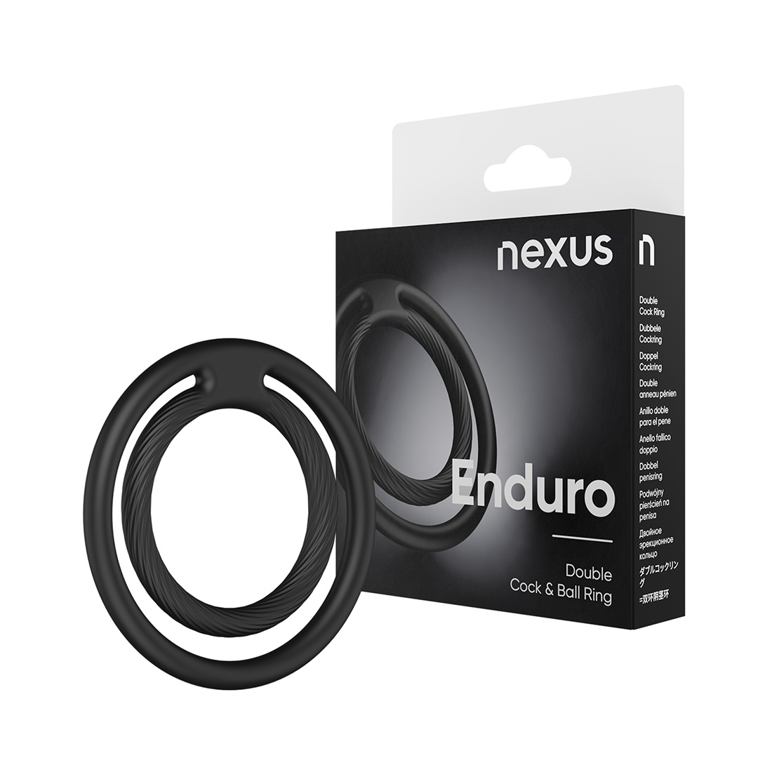 Nexus Double Enduro podwójny pierścień erekcyjny