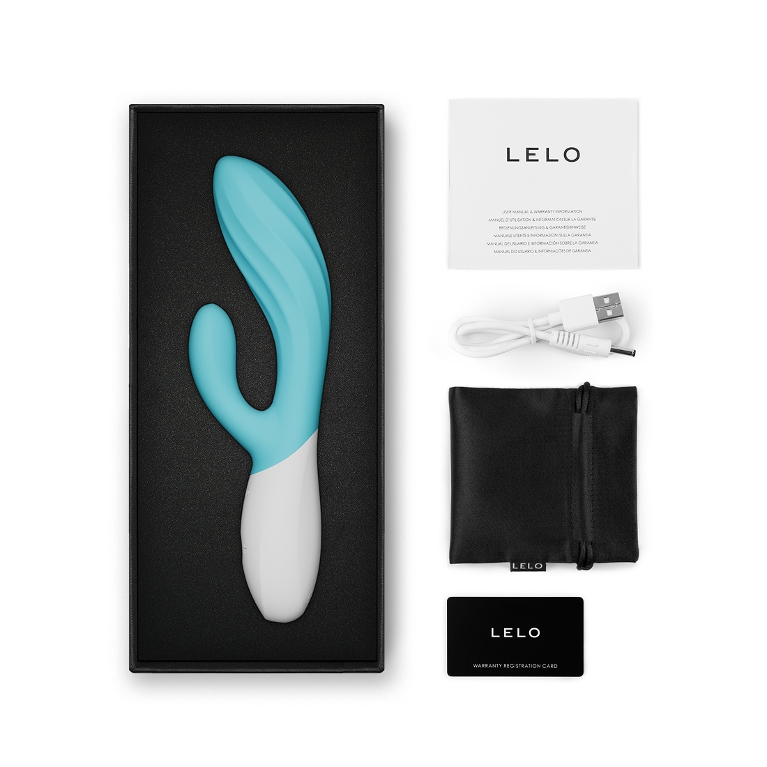 LELO Ina Twist wibrator króliczek sterowany telefonem