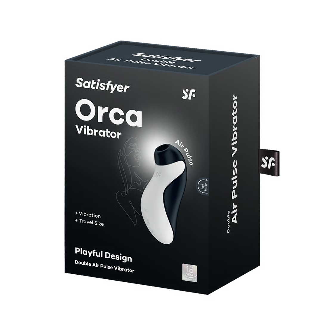 Satisfyer Orca  bezdotykowo-wibrujący masażer łechtaczki - opakowanie produktu