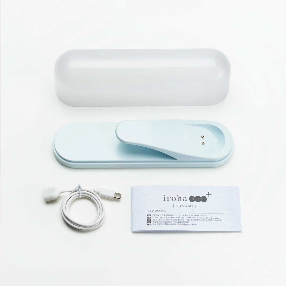 Iroha Tsuki+ Aonami wibrator punktu G z ruchomą końcówką