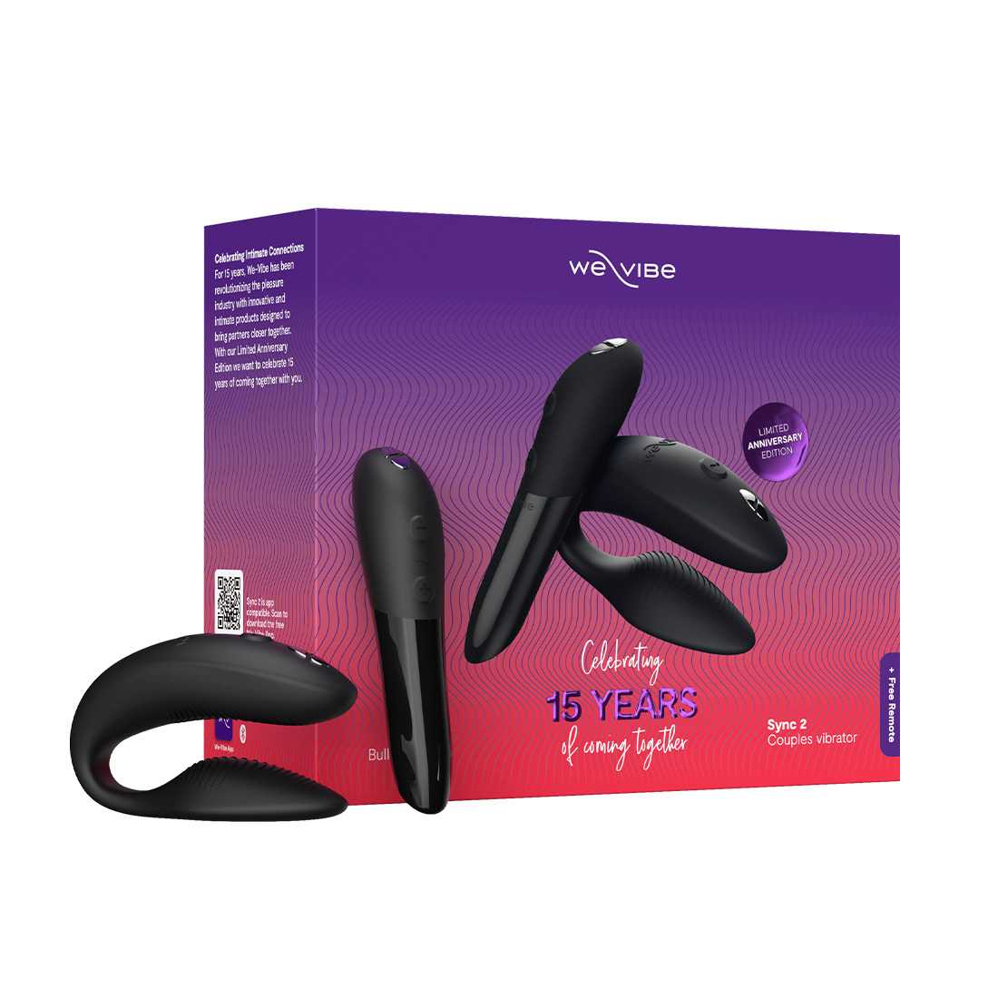 We-Vibe 15 Anniversary Collection prezentowy zestaw gadżetów erotycznych dla par