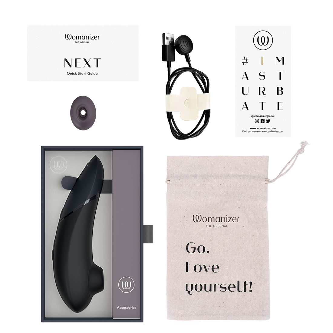Womanizer Next bezdotykowy masażer łechtaczki 