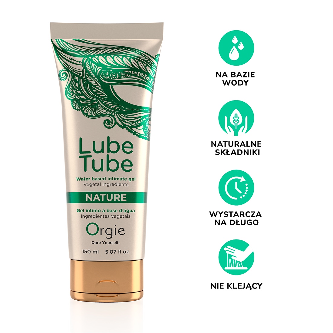 Orgie Lube Tube Nature lubrykant na bazie wody z roślinnymi składnikami