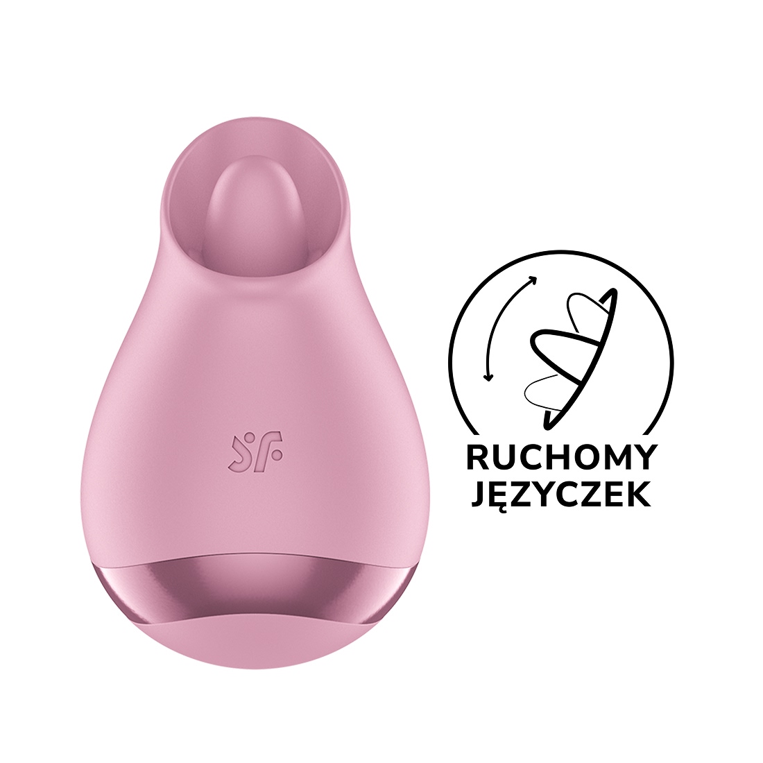 Satisfyer Tongue Player oralny masażer łechtaczki z języczkiem