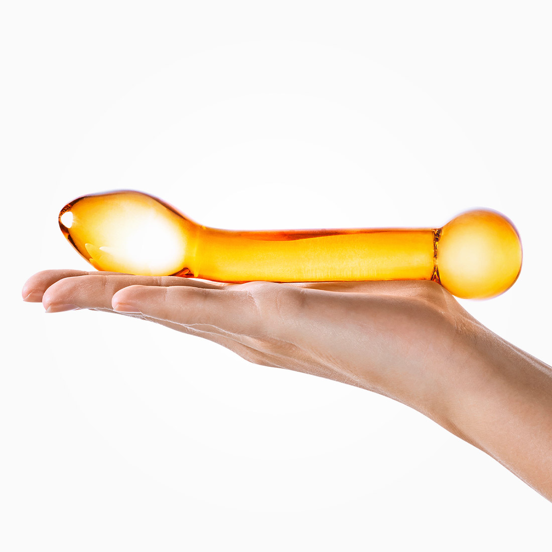 Gläs Honey Dripper szklane dildo analne