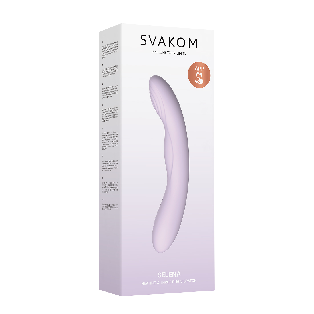 Svakom Selena ogrzewany pulsator sterowany aplikacją