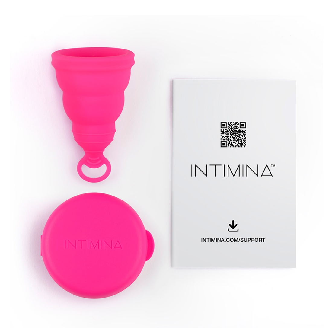 Intimina Lily Cup One składany kubeczek menstruacyjny dla początkujących 