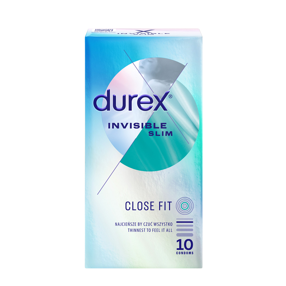 Durex Invisible najcieńsze prezerwatywy dopasowane