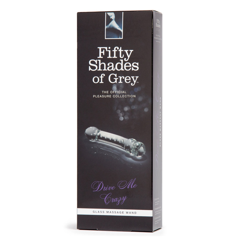 Fifty Shades of Grey Drive Me Crazy szklane dildo