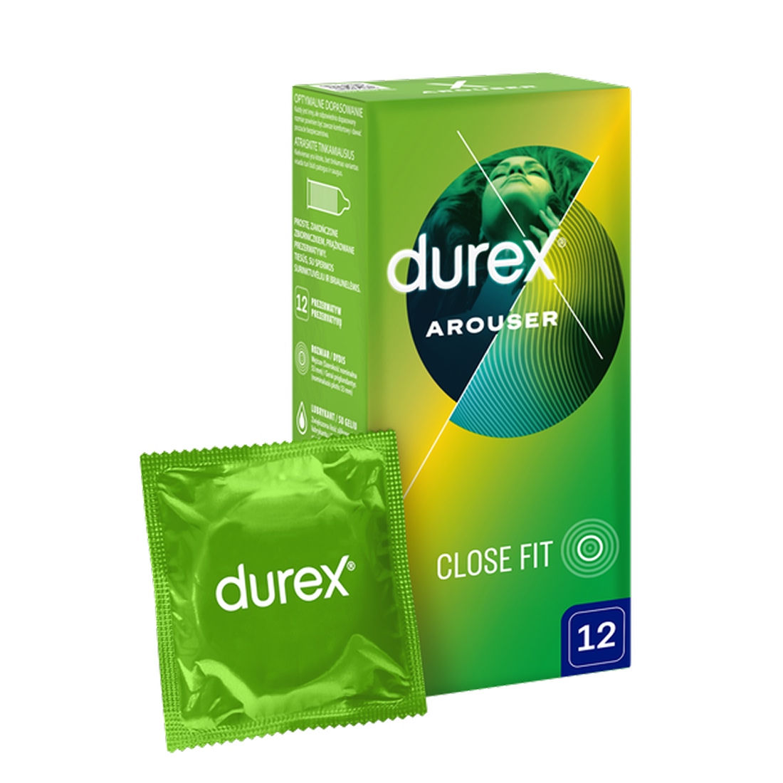 Durex Arouser prezerwatywy ze stymulującymi prążkami