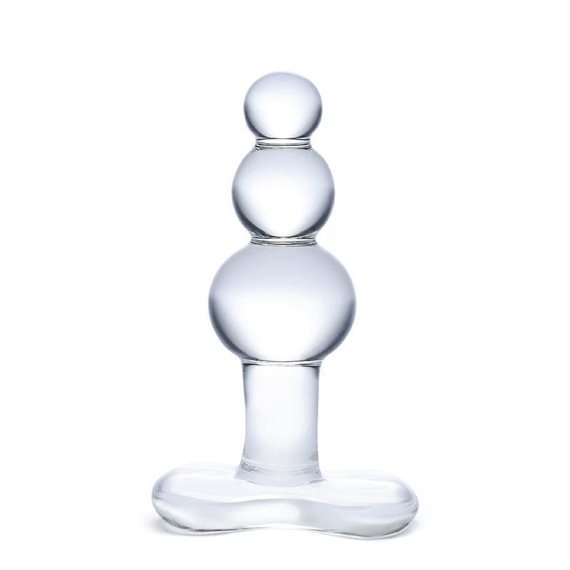 Gläs 4” Beaded szklany korek analny 
