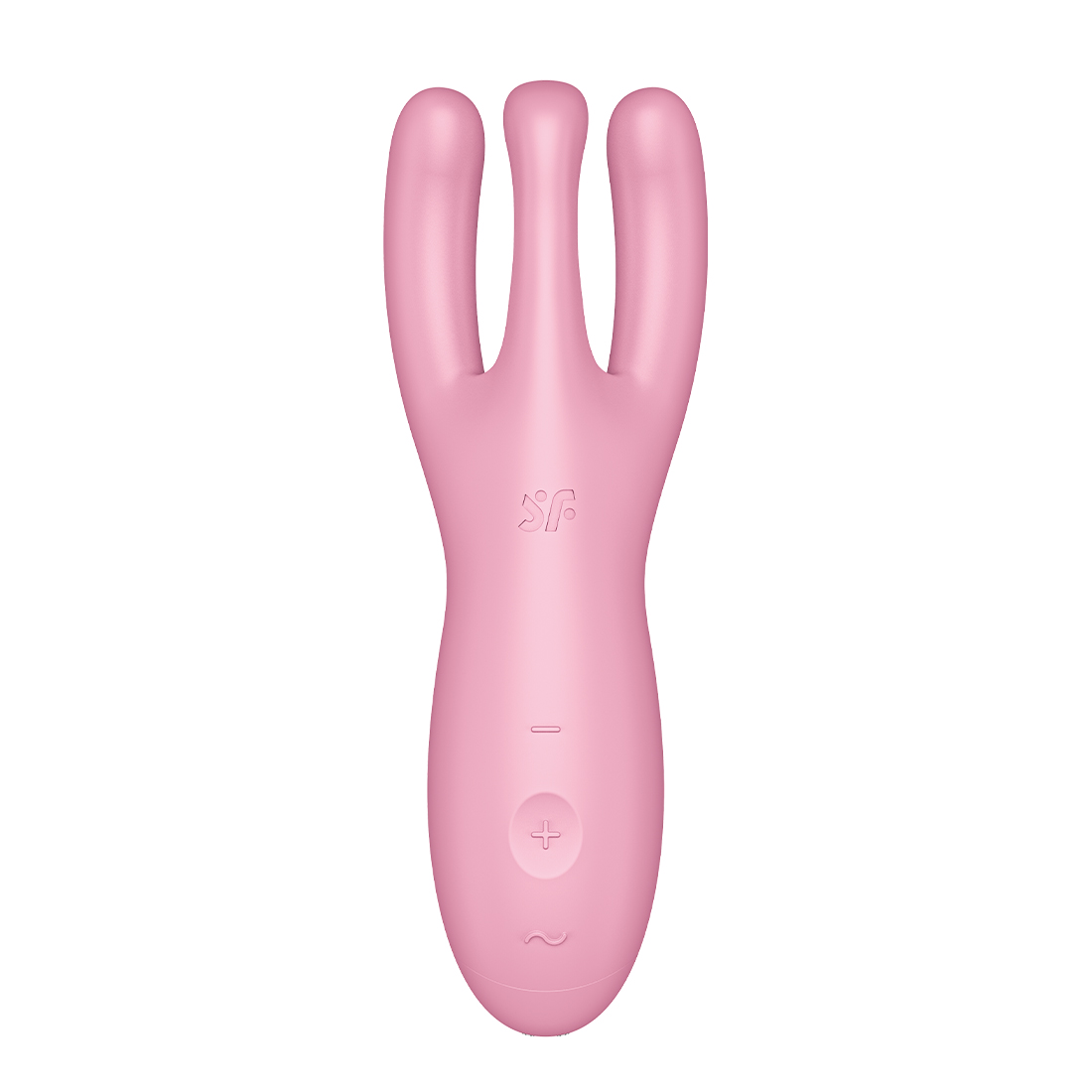 Satisfyer Threesome 4 masażer z wibrującymi paluszkami sterowany telefonem