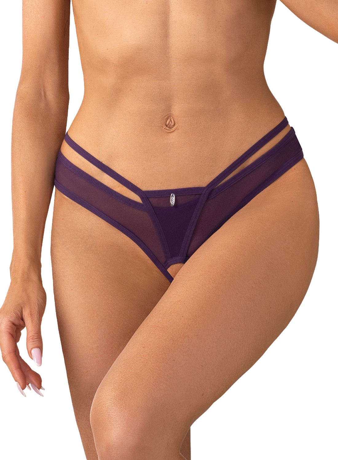 Obsessive Vibres stringi z otwartym krokiem