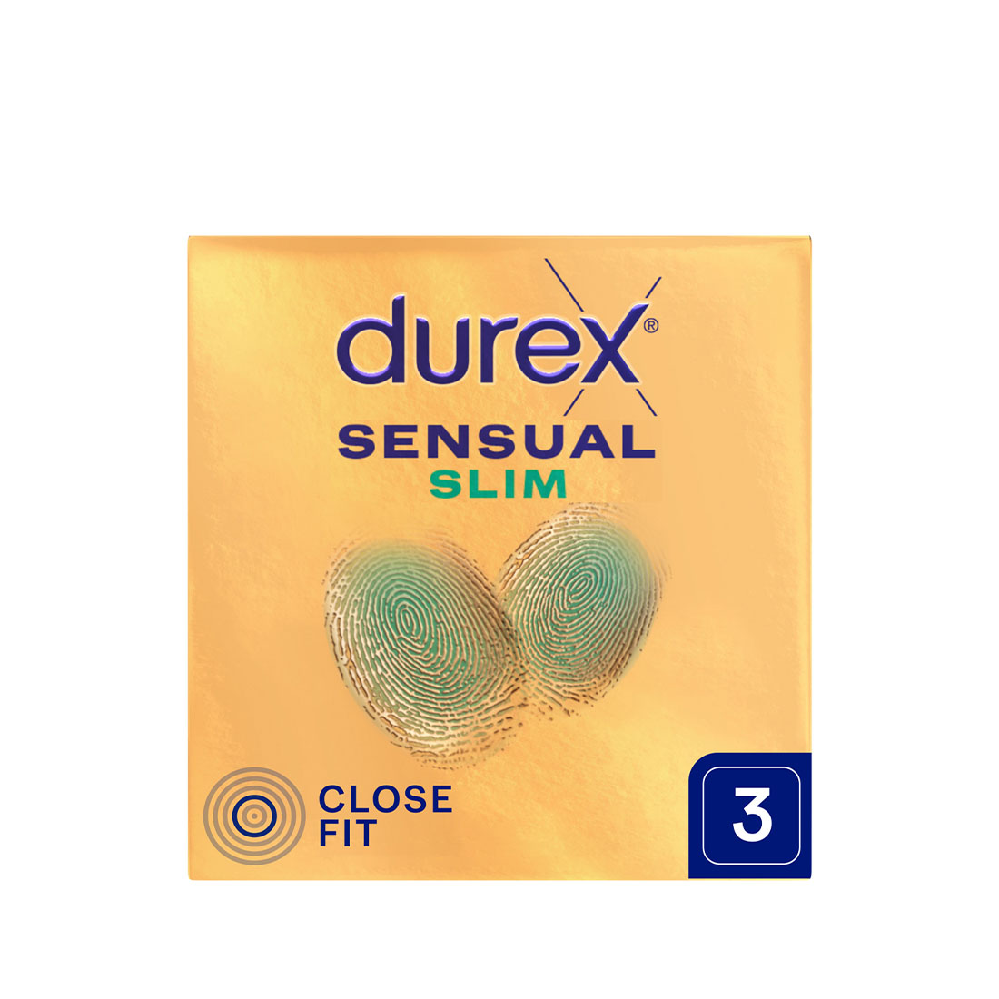 Durex Sensual Slim najcieńsze prezerwatywy dopasowane