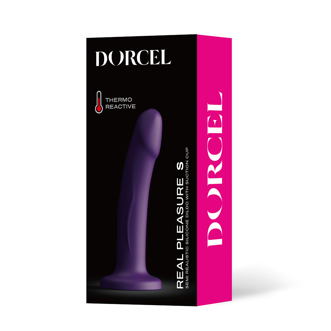 Dorcel Real Pleasure termoreaktywne dildo z przyssawką S