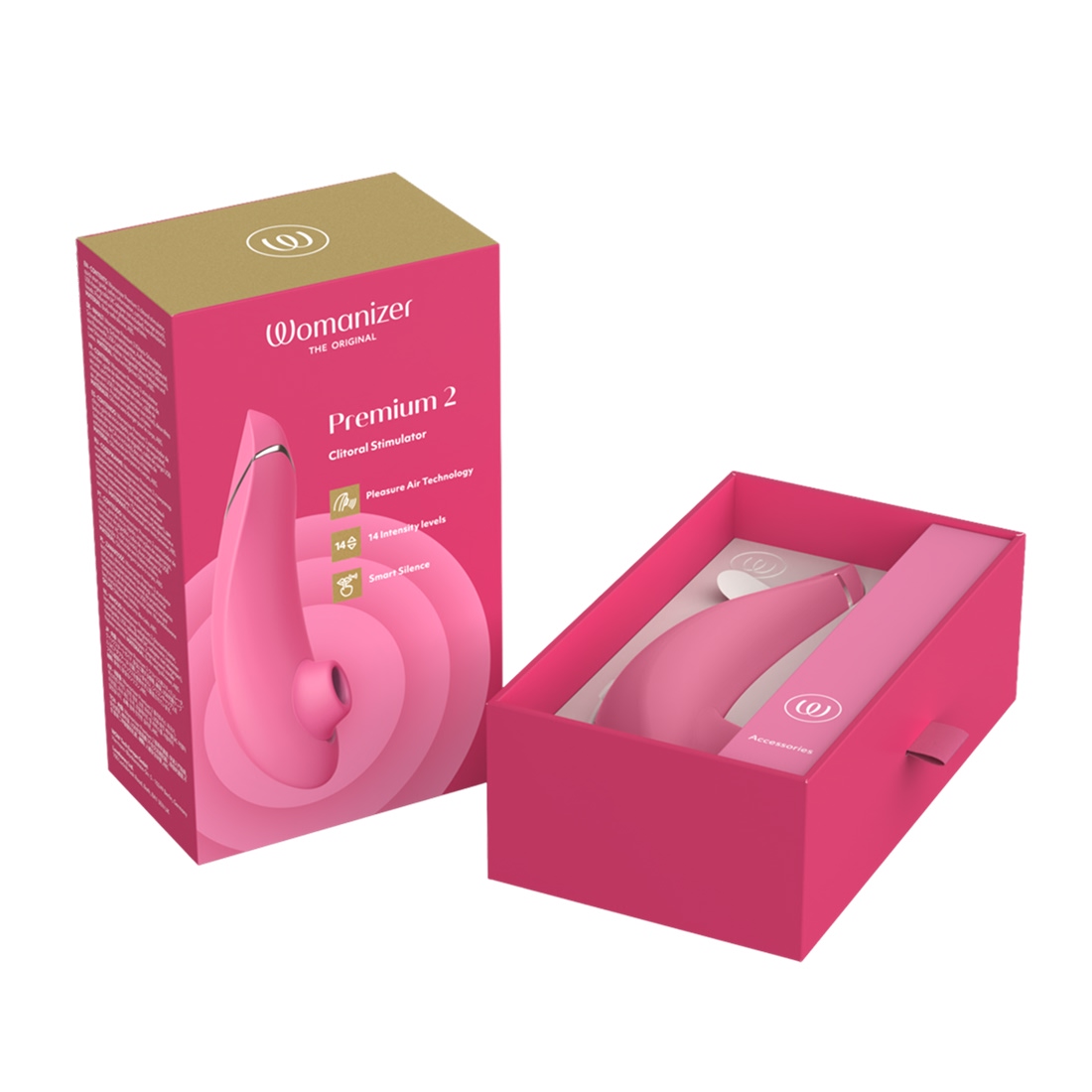 Womanizer Premium 2 bezdotykowy masażer łechtaczki 