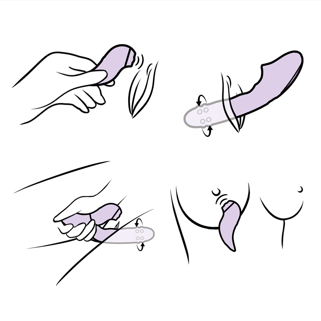 Svakom DuoGlow wielofunkcyjny wibrator króliczek 2 w 1 sterowany aplikacją