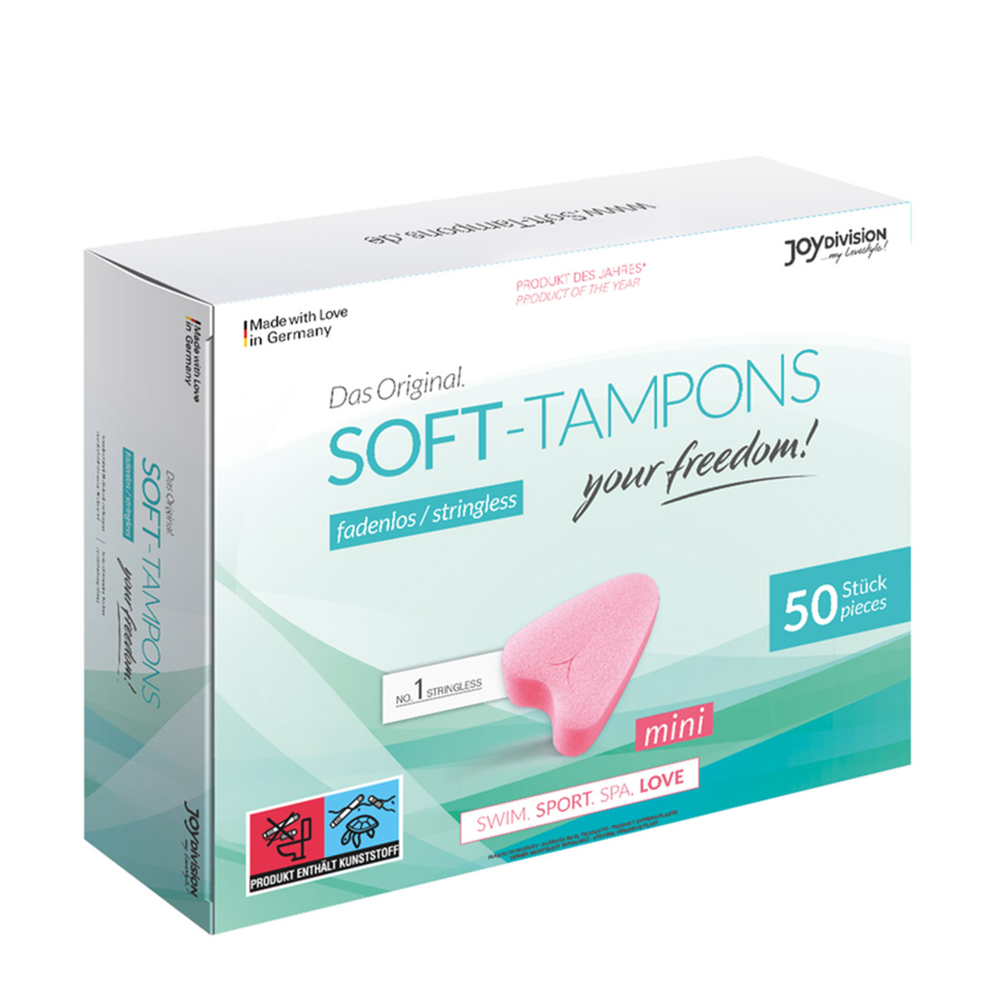Joydivision Soft-Tampons miękkie tampony bez sznurka