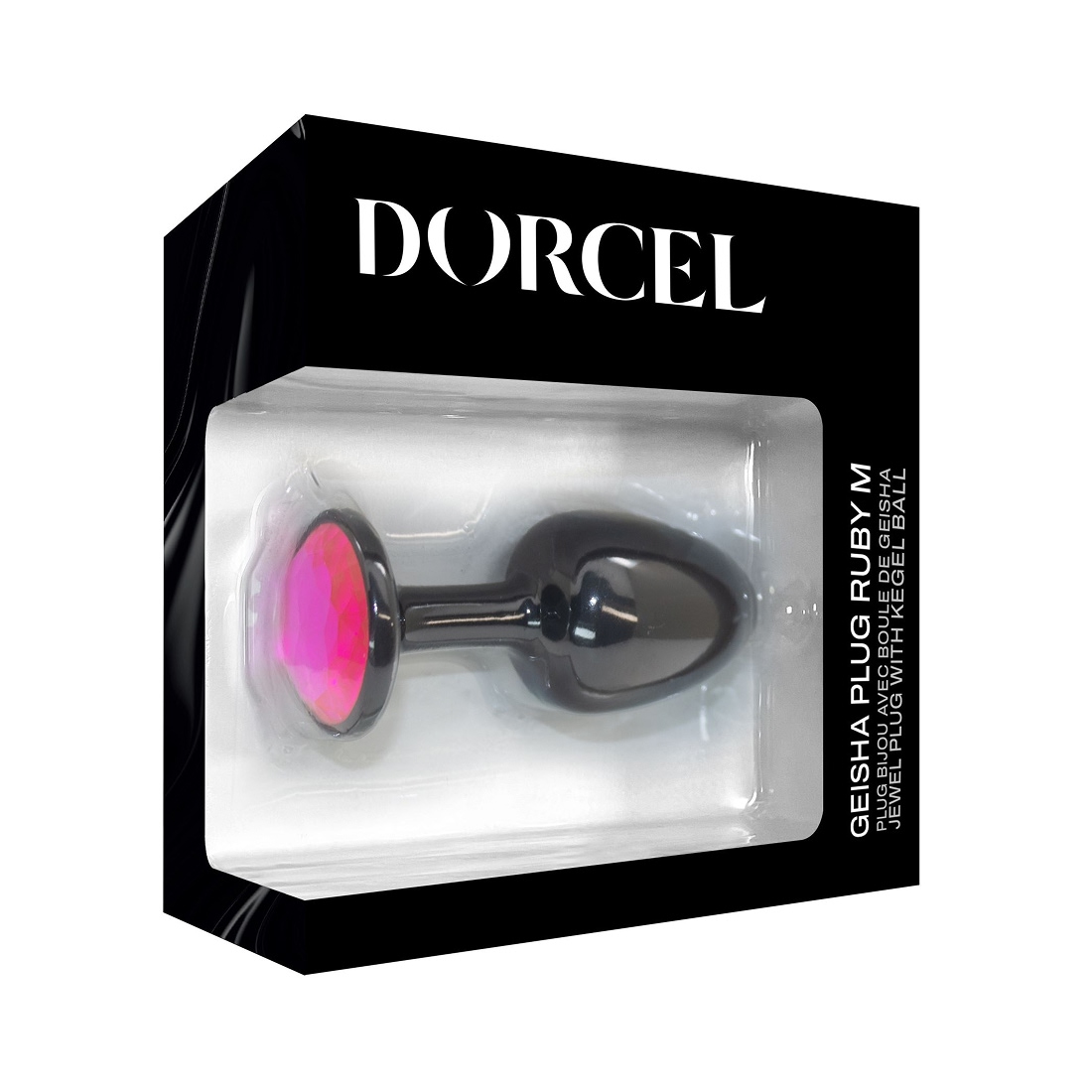 Dorcel Geisha Plug Ruby korek analny z drgającą kulką