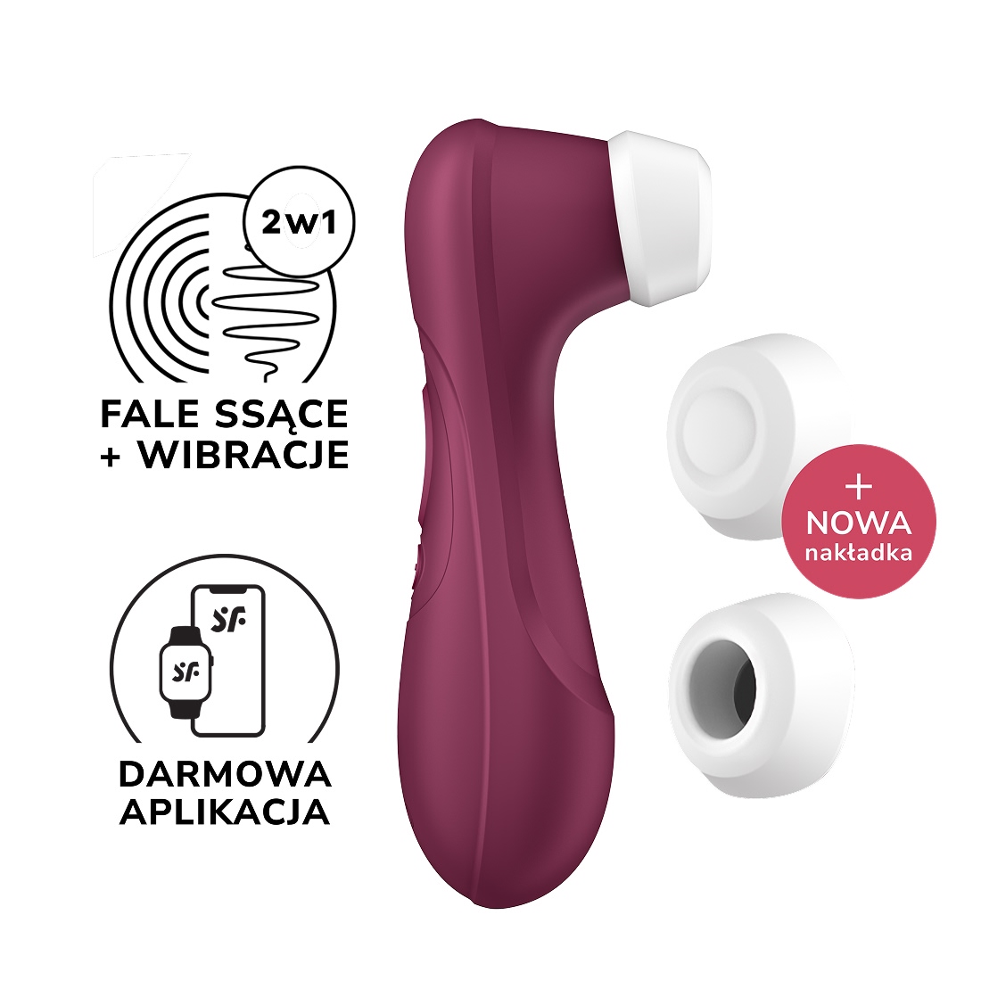 Satisfyer Pro 2 Generation 3 App bezdotykowo-wibrujący masażer łechtaczki sterowany telefonem