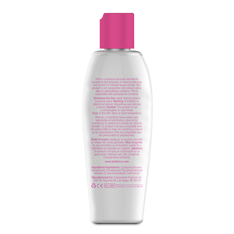 Pink Silicone lubrykant na bazie silikonu