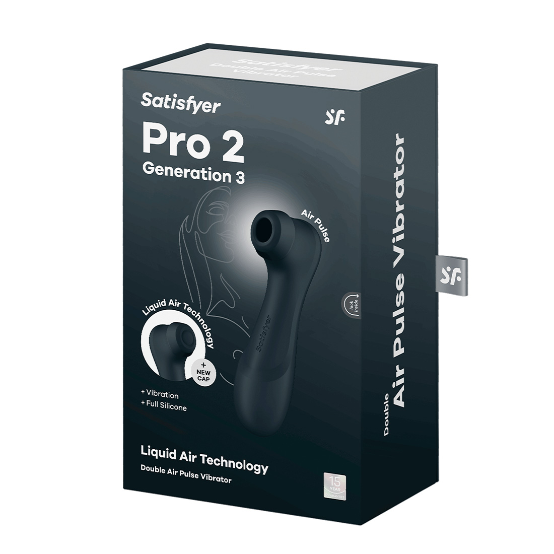 Satisfyer Pro 2 Generation 3 bezdotykowo-wibrujący masażer łechtaczki