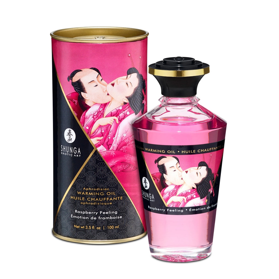 Shunga Aphrodisiac Oil malinowy olejek do stref erogennych