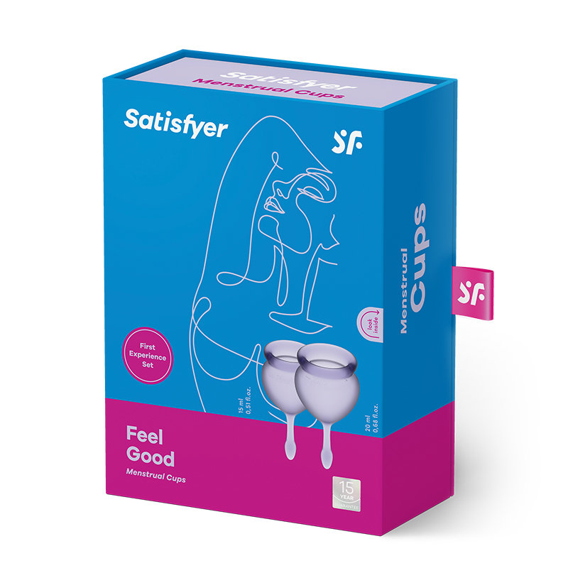 Satisfyer Feel Good zestaw kubeczków menstruacyjnych