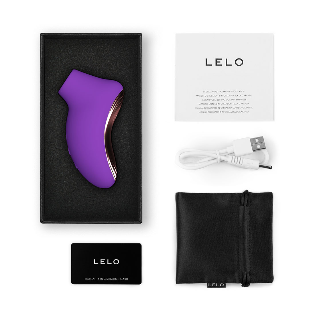 LELO Sona 2 Travel kompaktowy soniczny masażer łechtaczki