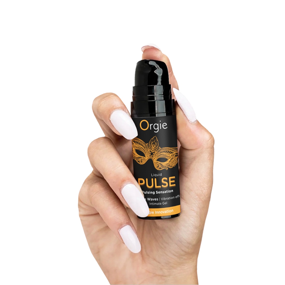 Orgie Liquid Pulse pulsujący żel stymulujący o smaku karmelków
