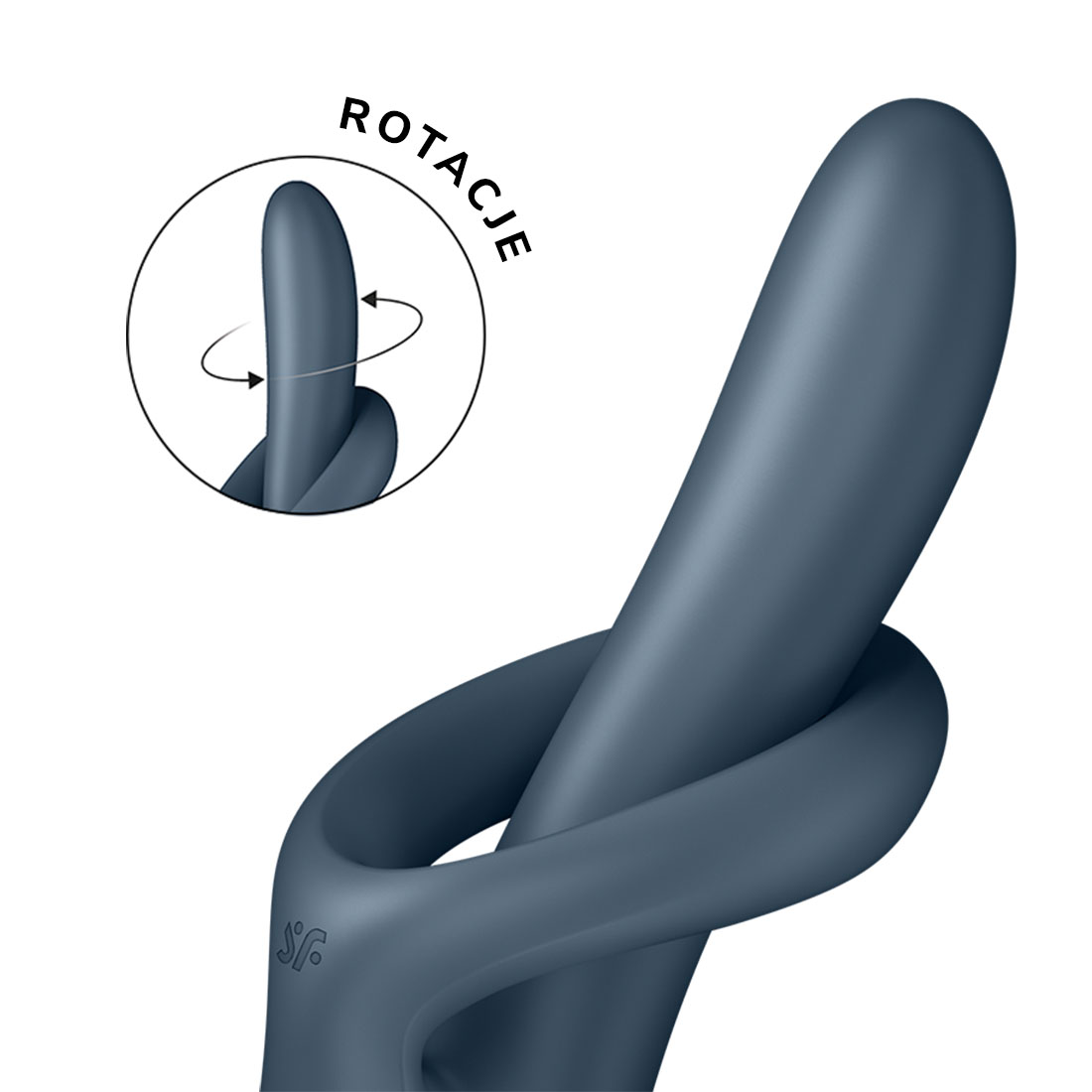 Satisfyer Heat Flex 4 rotujący wibrator króliczek z funkcją ogrzewania