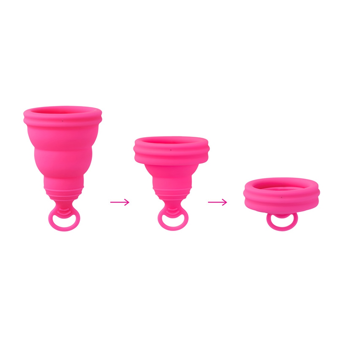 Intimina Lily Cup One składany kubeczek menstruacyjny dla początkujących 