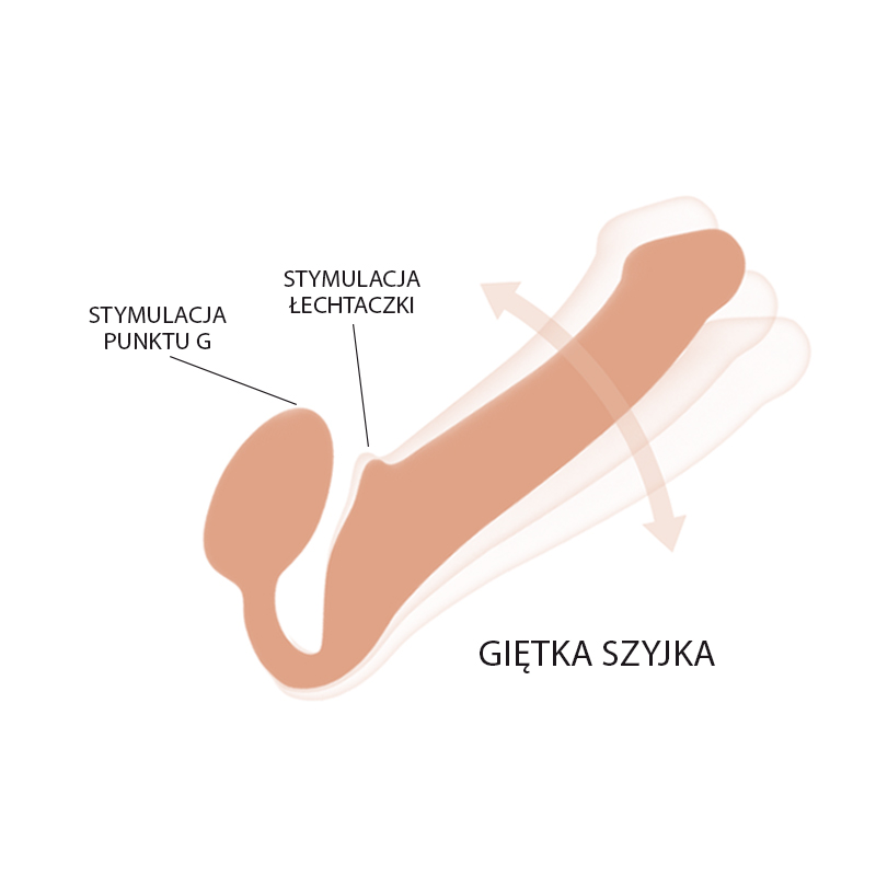 Strap-On-Me Semi-Realistic Bendable strap-on S