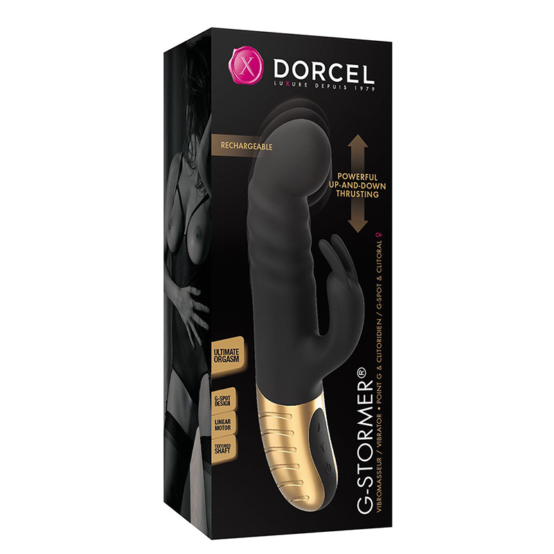 Dorcel G-Stormer wibrator króliczek z ruchomą końcówką