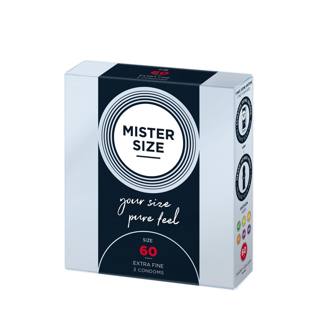 Mister Size 60 prezerwatywy dopasowane do rozmiaru