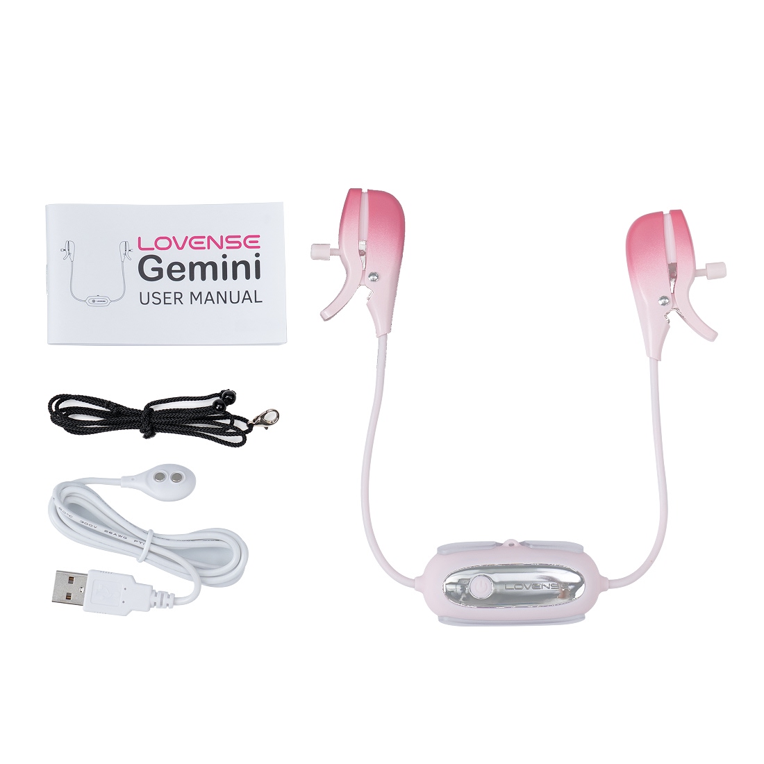 Lovense Gemini wibrujące zaciski na sutki sterowane aplikacją