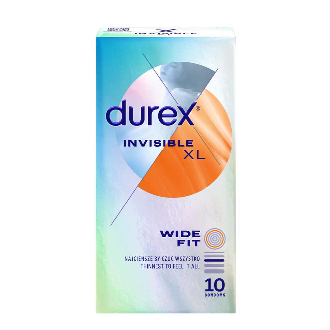 Durex Invisible XL najcieńsze prezerwatywy powiększane