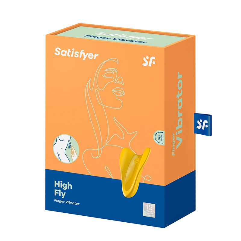 Satisfyer High Fly minimasażer do trzymania między palcami