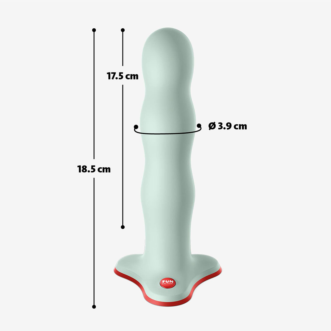 Fun Factory Bouncer dildo z drgającymi kulkami