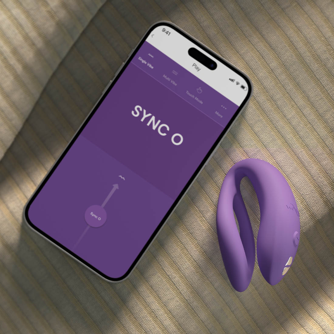 We-Vibe Sync O wibrator dla par sterowany pilotem i telefonem