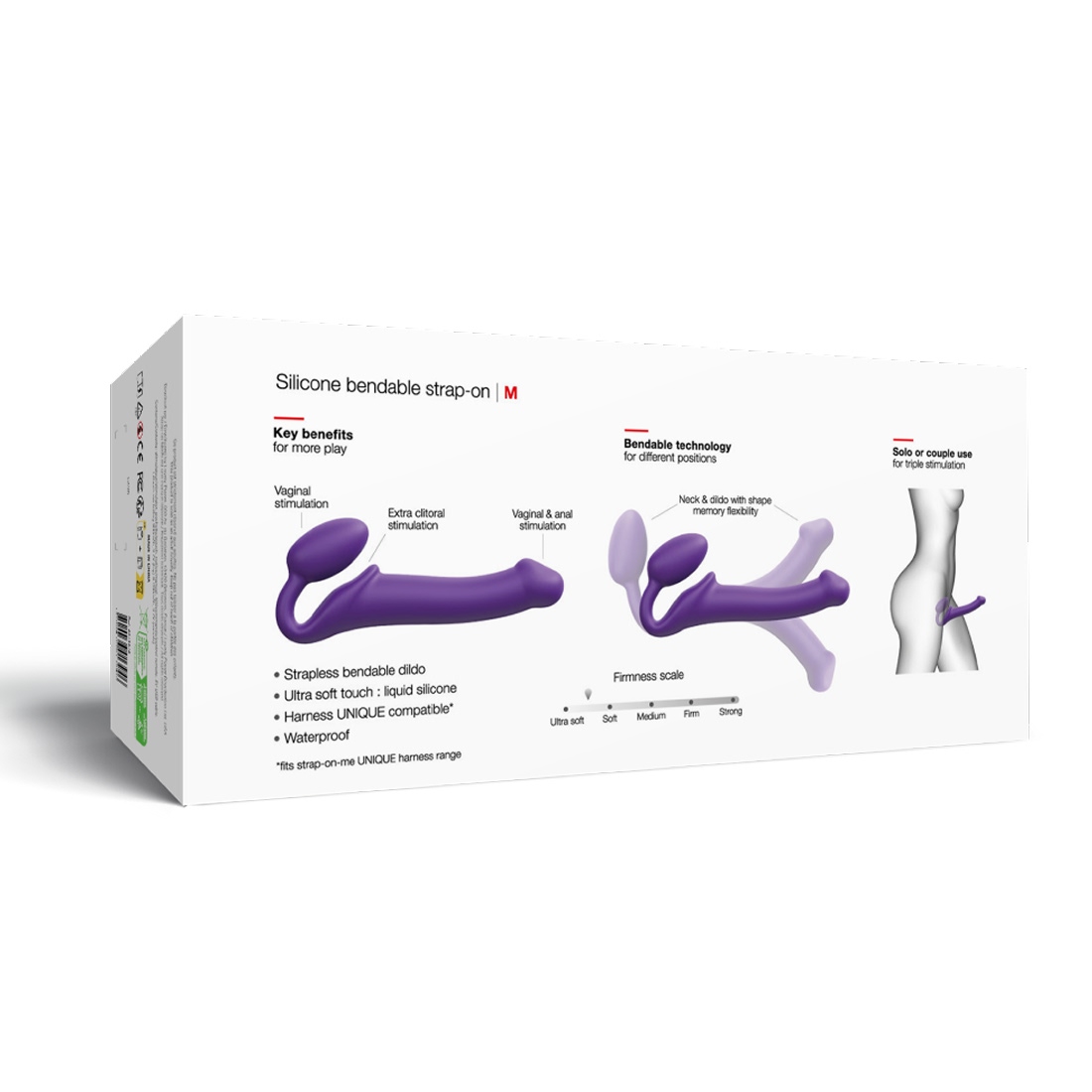 Strap-On-Me Semi-Realistic Bendable strap-on M