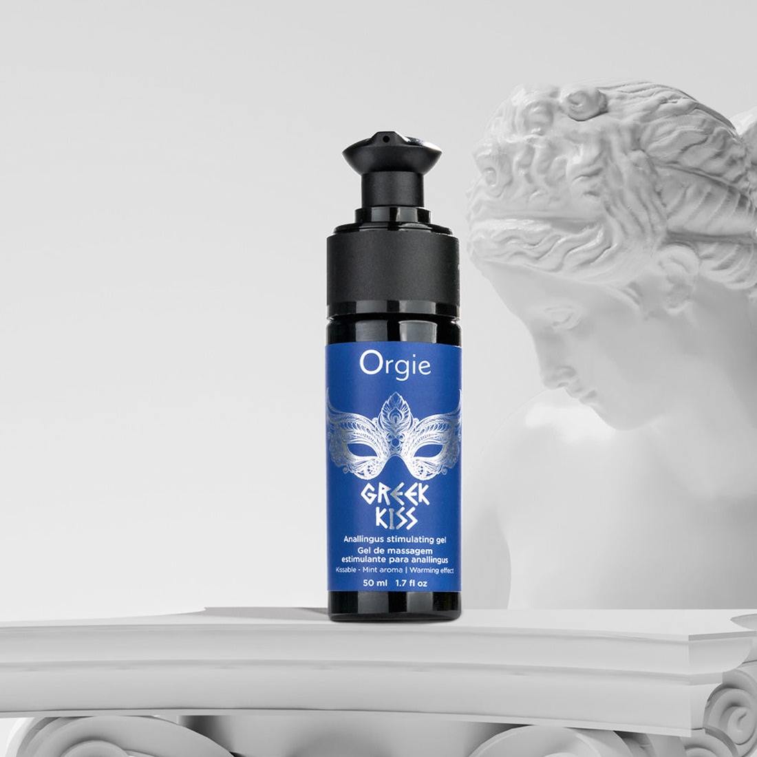 Orgie Greek Kiss stymulujący żel analny o smaku mięty
