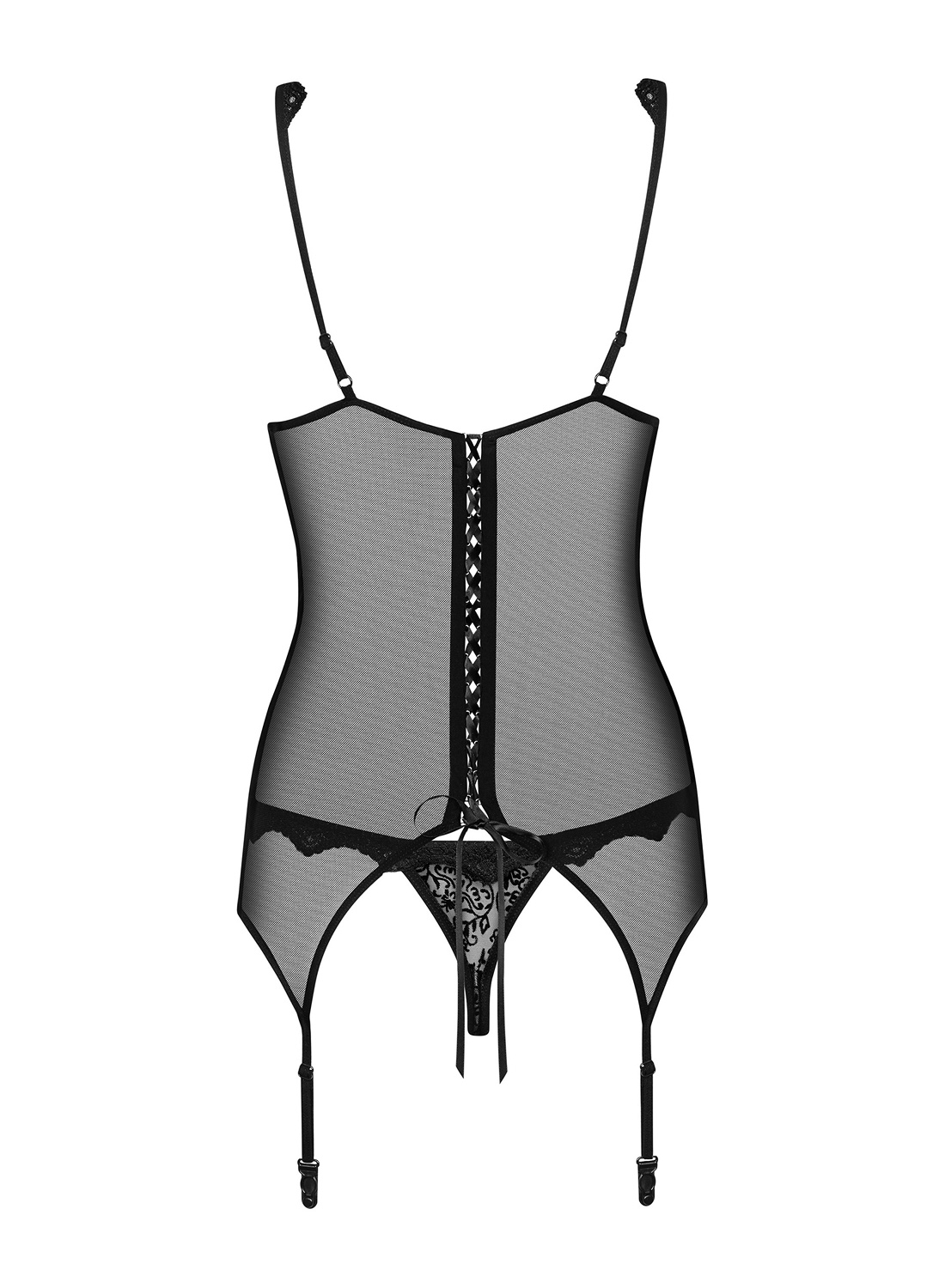 Obsessive Emperita gorset i stringi 