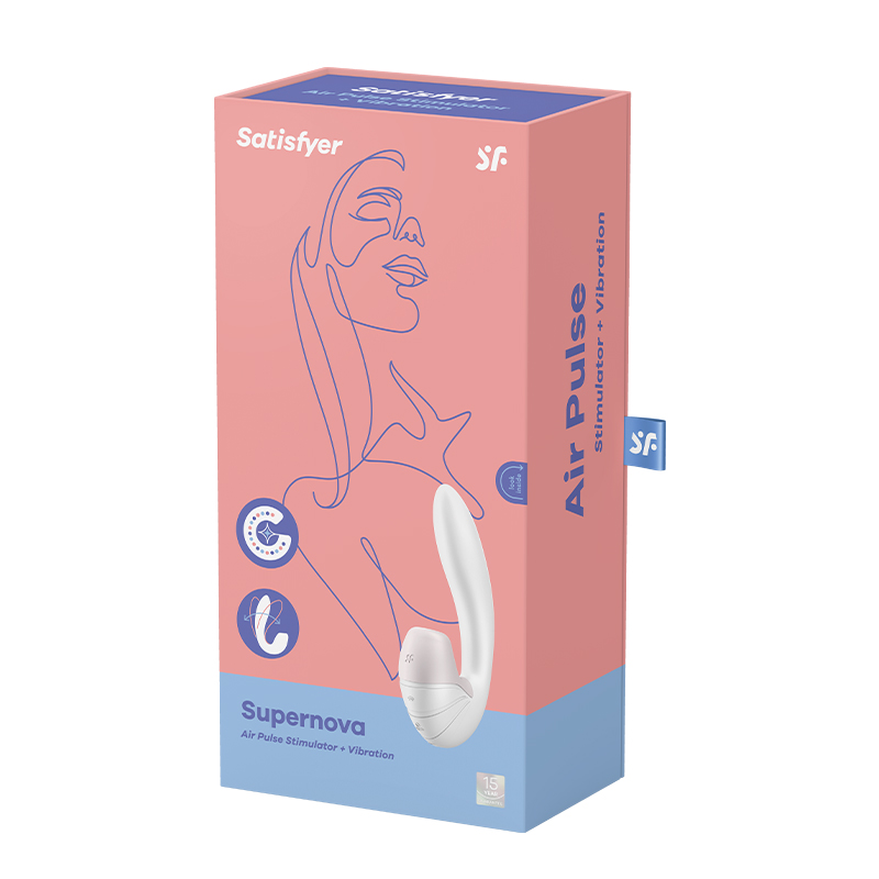 Satisfyer Supernova wibrator króliczek z bezdotykowym masażerem łechtaczki