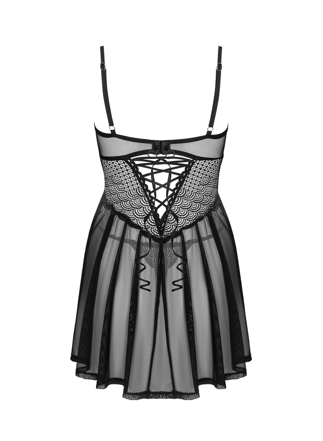 Obsessive Chemeris koszulka babydoll i stringi 