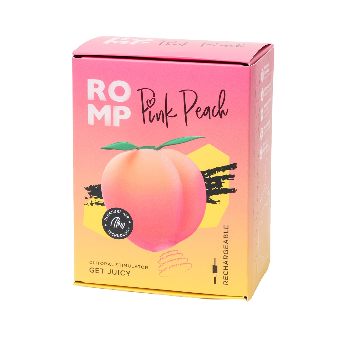 Romp by Womanizer Pink Peach bezdotykowy masażer łechtaczki