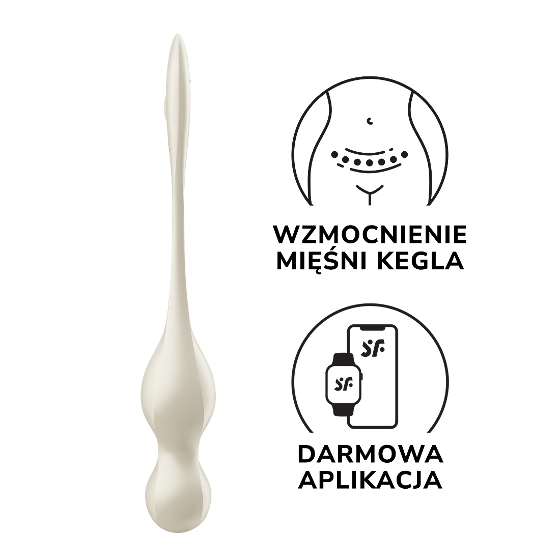 Satisfyer Love Birds wibrujące kulki sterowane telefonem 