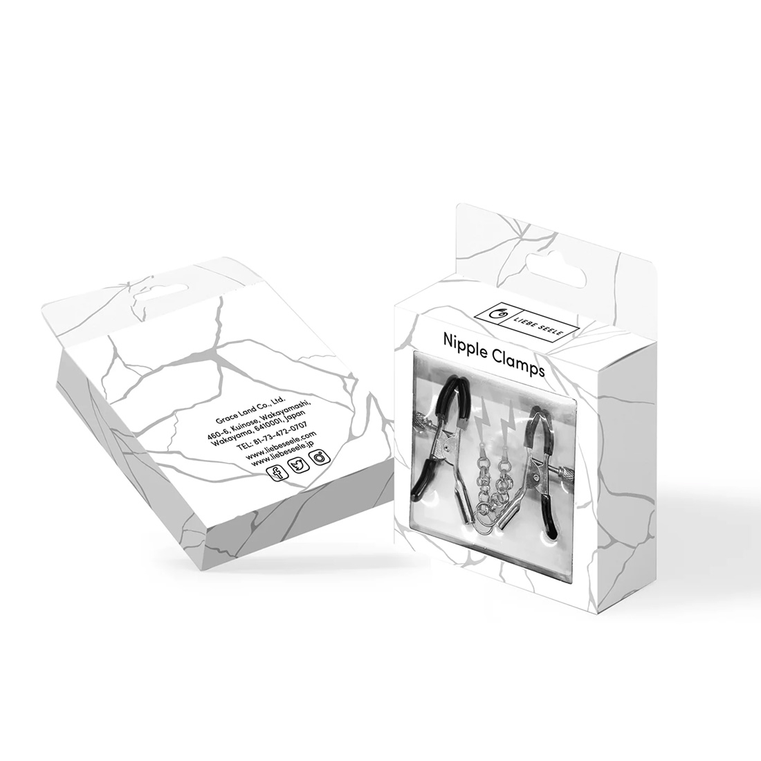 Liebe Seele Lightning Nipple Clamps zaciski na sutki