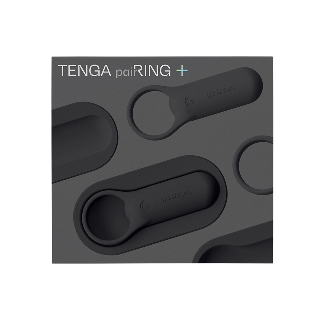 Tenga paiRing+ powiększony wibrujący pierścień dla par